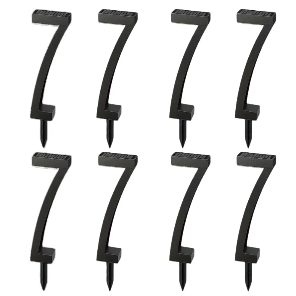 7 Shape Solar LED Garden Lights for Outdoor Pathway and Yard Decoration