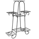 7 Tier Metal Plant Shelf Stand Multilayer Potted Display Rack Patio