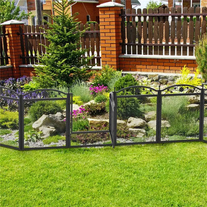 8-Panel DIY Heavy Duty Dog Playpen with Waterproof Pad