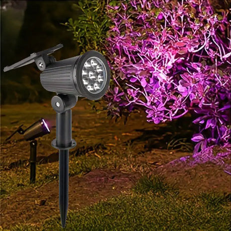 9 LED Solar Spotlights