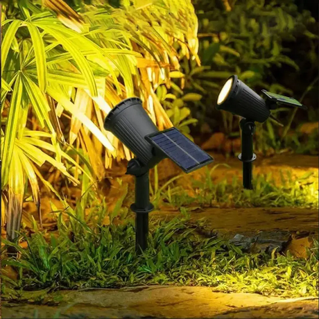 9 LED Solar Spotlights