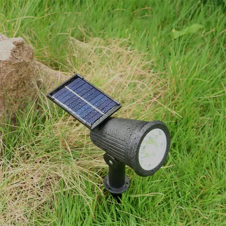 9 LED Solar Spotlights
