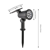 9 LED Solar Spotlights