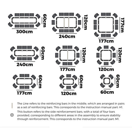 9 in 1 Raised Garden Bed Oval Galvanized Steel