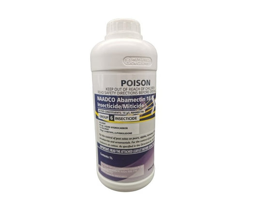 Abamectin 18 Insecticide & Miticide 1L – Broad-Spectrum Pest Control for Crops & Ornamentals