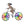 Animal Cartoon Windmill Bicycle Garden Spinner Yard Decoration