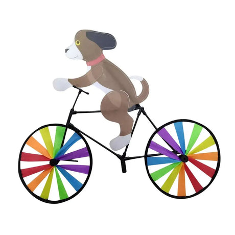 Animal Cartoon Windmill Bicycle Garden Spinner Yard Decoration