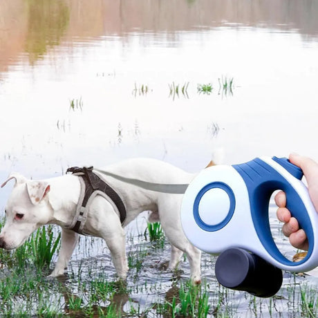 Automatic Retractable Dog Leash 5M – Extendable Rope Lead for Outdoor Walking
