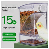 Hanging Automatic Bird Feeder | Anti-Spill Seed Dispenser