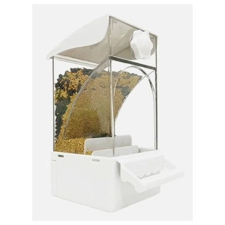 Hanging Automatic Bird Feeder | Anti-Spill Seed Dispenser