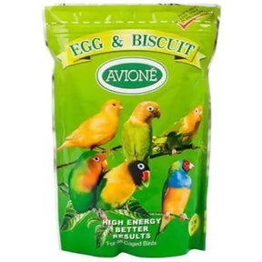 Avione Egg & Biscuit Bird Food – High-Protein Soft Food for Chicks & Breeding Birds 