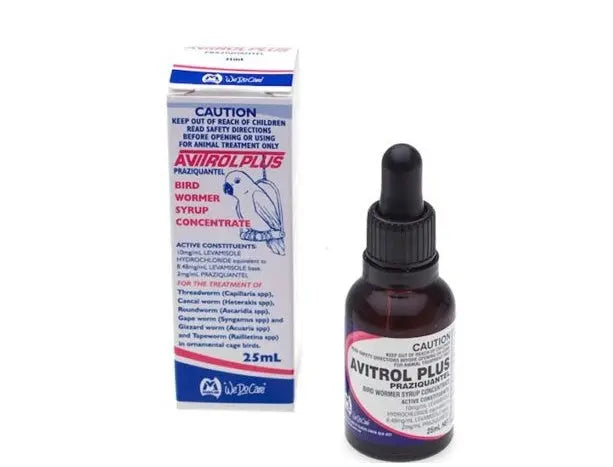 Avitrol Plus Bird Wormer Syrup 25mL Avitrol