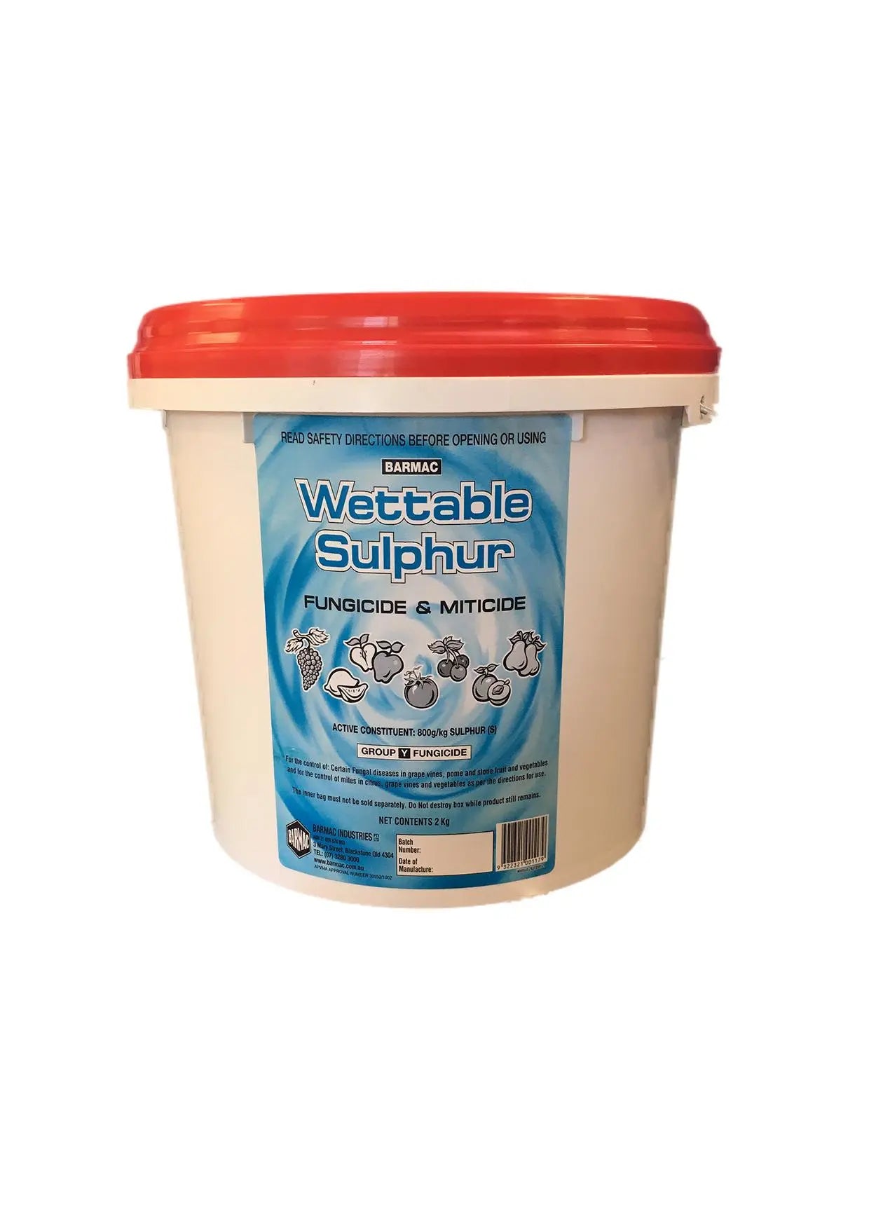 BARMAC Wettable Sulphur 2kg Barmac