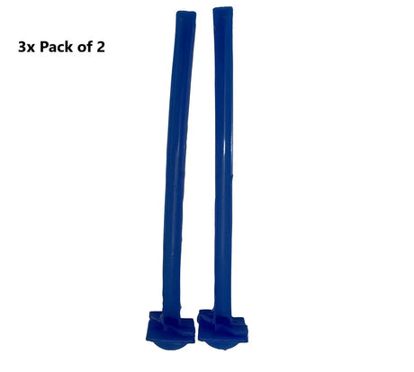 &nbsp;Plastic Cage Stick Perches for Small Birds (3 Packs of 2)