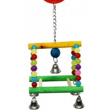 Hanging Arch Twin Swing With Beads-BLT023