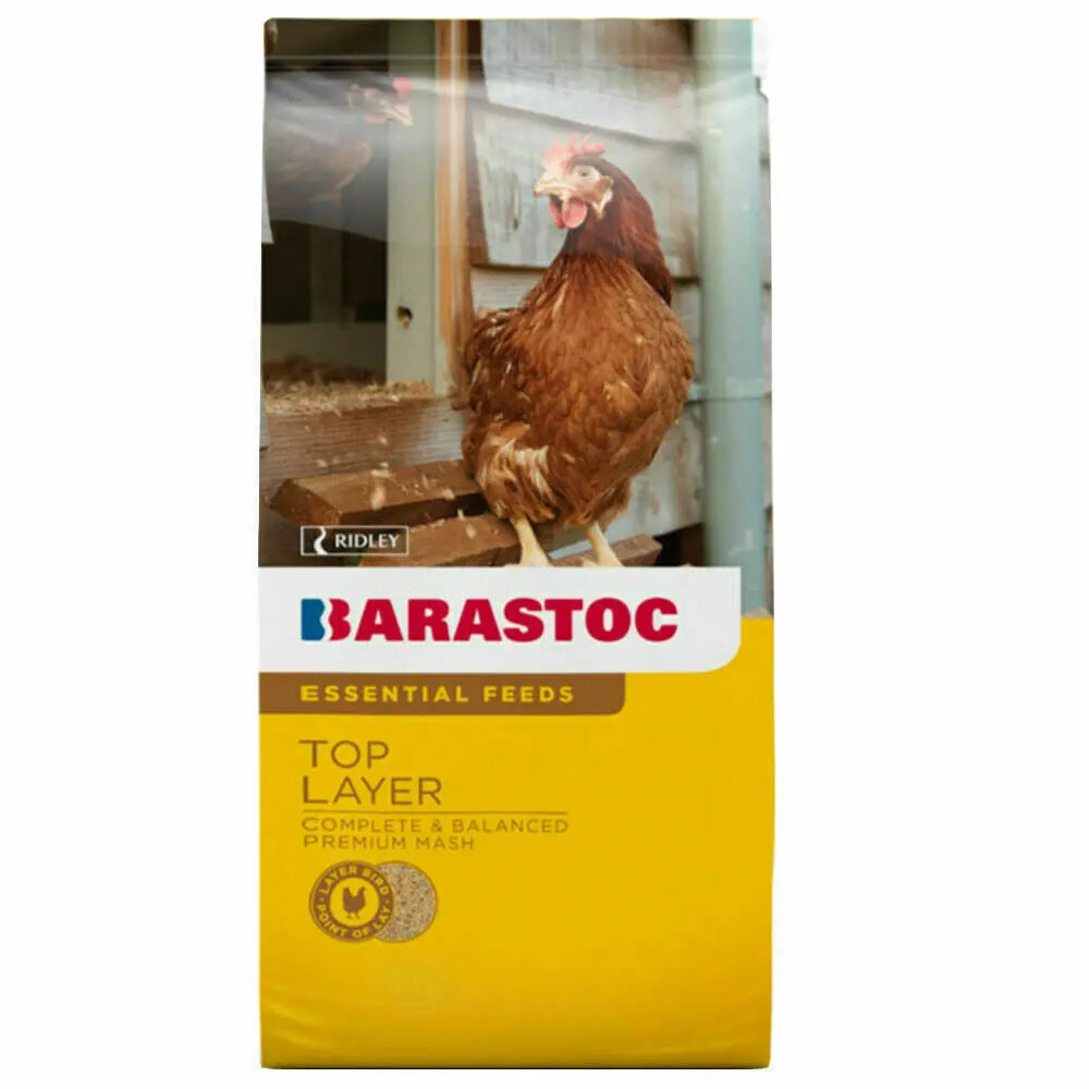 Barastoc Top Layer Mash Complete Feed for Laying Hens 20kg-Chicken Feed