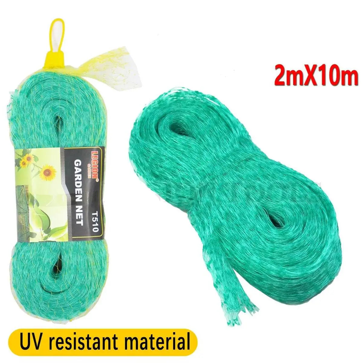 Bird Netting Green 2m x 10m: Lightweight Anti-Bird Net for Gardens