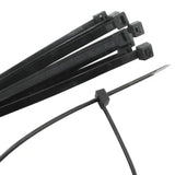 Black Nylon Cable Ties 600x12x2mm (10 PCS)-Black Cable Ties Legion