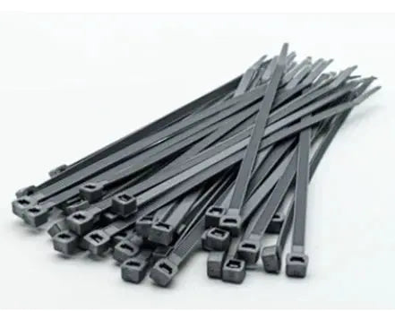 Black Nylon Cable Ties 600x12x2mm (10 PCS)-Black Cable Ties Legion