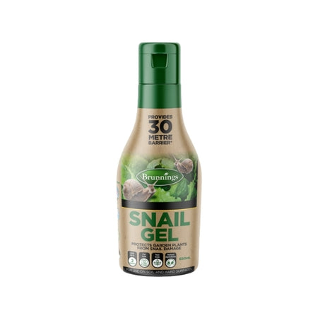 Brunnings Snail Gel 650ml pet and child safe snail and slug control