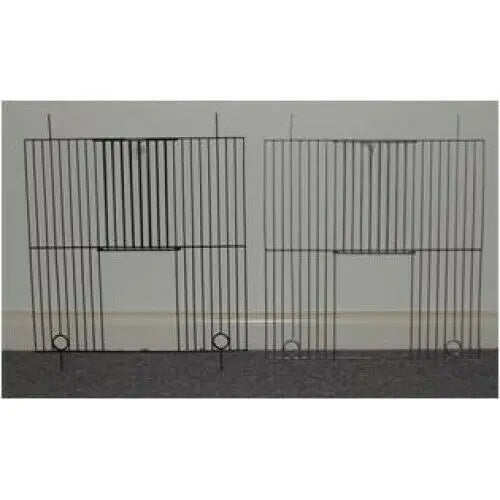 Cage Front - Silver Canary Cage Front (350x357mm) - CFR10