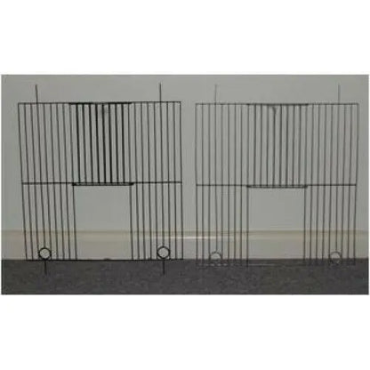 Cage Front - Silver Canary Cage Front (350x357mm) - CFR10