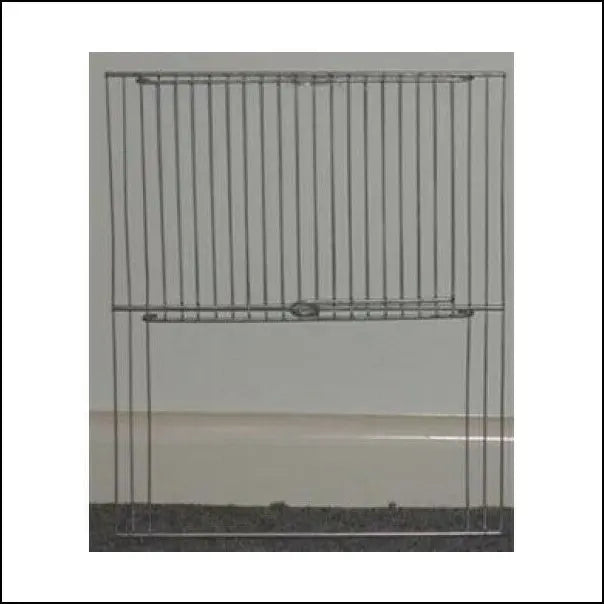 Black Wire Cage Front with Door 330x330mm | CFR20B