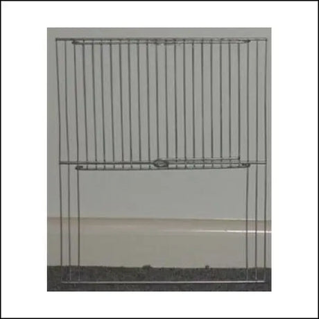 Black Wire Cage Front with Door 330x330mm | CFR20B