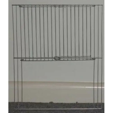 Silver Wire Cage Front with Door 330x330mm | CFR20