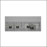 Cage front -Silver Revolving Door 425x321mm - CFR19 Elite Pet Products