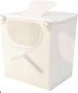 Plastic Bird Breeding Nest Box – External Cage Nest for Canaries, Finches & Small Birds
