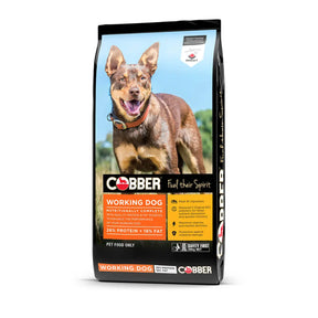 Cobber Working Dog 20kg – High-Energy Dry Food for Active Adult Farm Dogs
