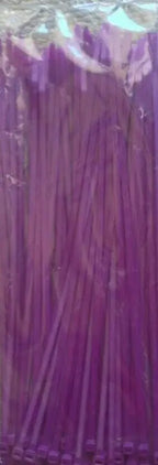 Colored Nylon Cable Ties 4.8x300mm PURPLE (set of 5 ) total 500pcs