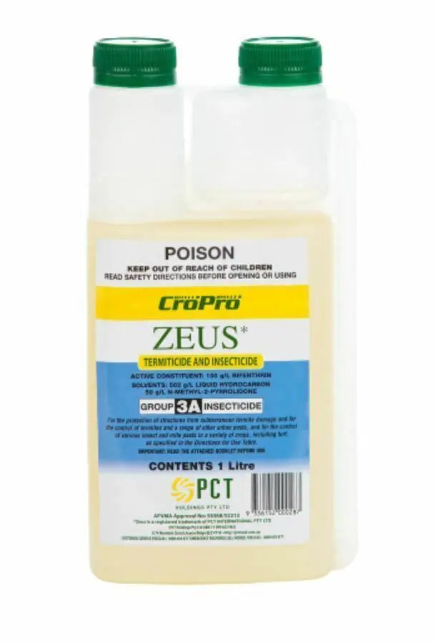 CroPro ZEUS Termiticide and Insecticide (Bifenthrin) 1 Litre