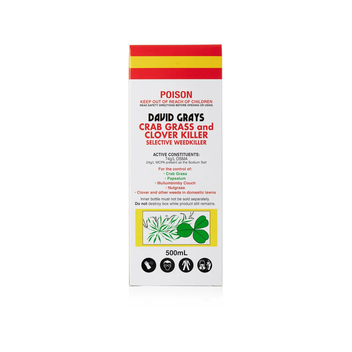 Selective Lawn Weedkiller for Crabgrass, Clover &amp; More