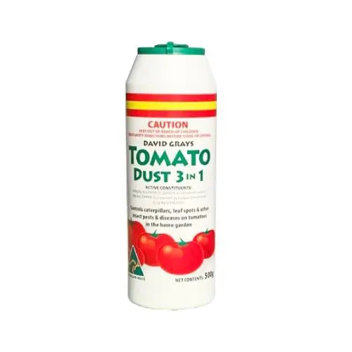 David Grays Tomato Dust 3-in-1 500g: Comprehensive Protection for Tomato Plants David Grays