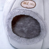 Deep Sleep Comfort In Winter Cat Tent Cozy Cave Nest