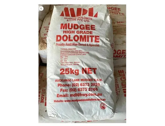 Dolomite High Grade  – Soil Conditioner & pH Neutraliser Mudgee Dolomite & Lime