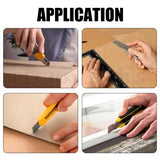 Legion Tools Heavy Duty 25mm Utility Knife: Snap-Off Blade Built for Tough Cutting Jobs
