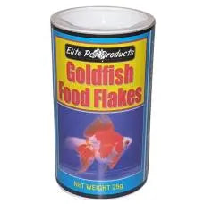 Elite Goldfish Flakes 25g – Nutritious Daily Flake Food for Aquarium Goldfish
