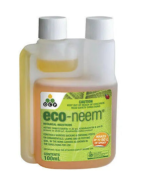 Eco Organic Garden eco-neem 100mL – Botanical Insecticide for Ornamentals & Lawns
