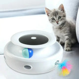 Electric Interactive Toy Pet Set 2 in 1 Smart Feather Fun Ball