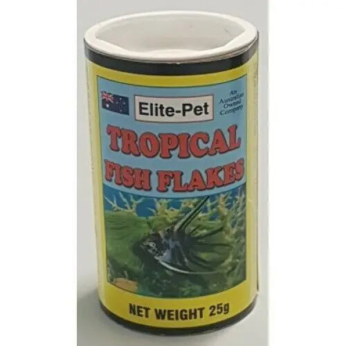 Elite Pet Tropical Fish Flakes 25g