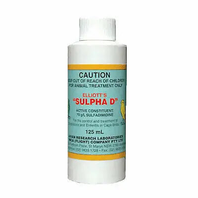 Elliotts Sulfa D 125mL