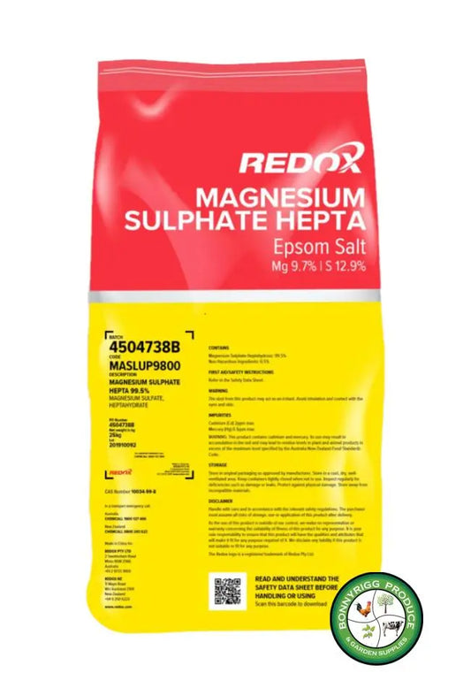 Magnesium Sulphate Hepta Epsom Salts Size: 25kg