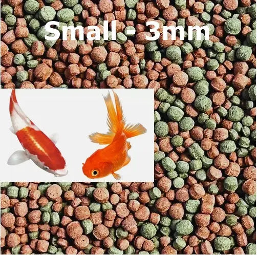 Feedwell Goldfish & Koi Pellets - Small  Size 3mm | Premium Fish Food for Healthy Growth- Available in Different Sizes Elite Pet Products
