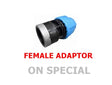 Female Poly Pipe Adaptor – Metric to BSP Thread (Various Sizes) Bonnyrigg Produce & Garden Supplies