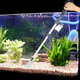 Fish Tank Cleaner Battery Syphon Change Pump Water Filter