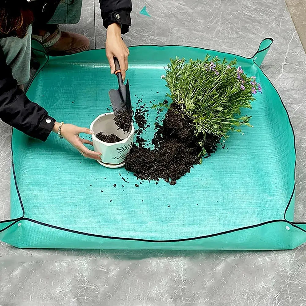 Foldable Planting Mat for Easy Transplanting
