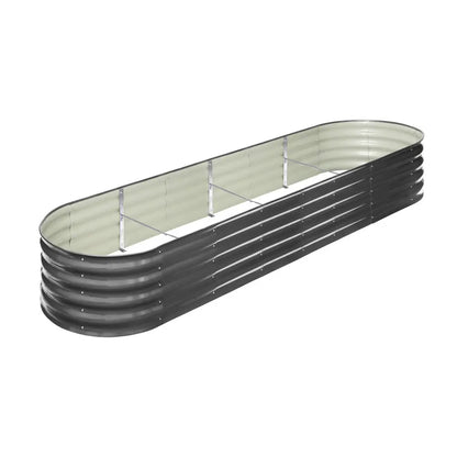 Galvanized Steel Raised Garden Bed Vegetable Planter